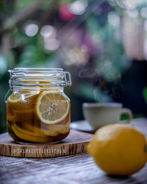 lemon ginger honey immune booster syrup