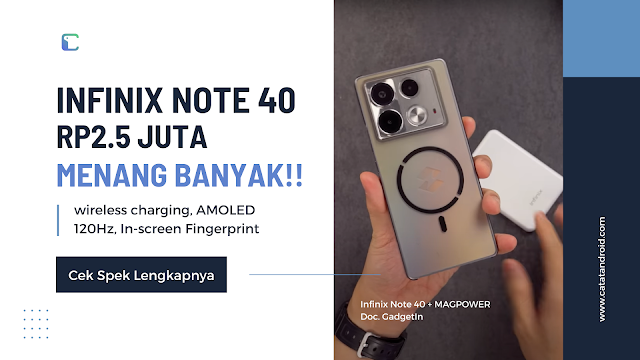 Infinix Note 40 Rp2.5 Juta Menang Banyak