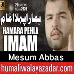 https://nohay.humaliwalayazadar.com/2020/05/mesum-abbasr-noha-ayyam-e-ali-2020.html