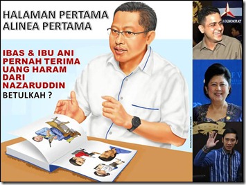 Buku Anas  Skandal Ibas Dan Ibu Any di Kasus Hambalang