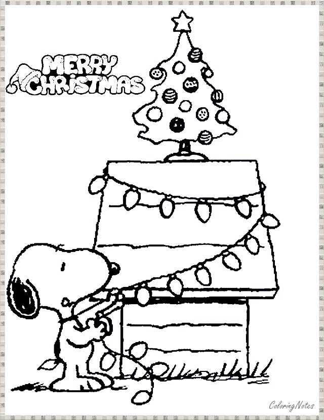 charlie brown christmas coloring pages funny for kids
