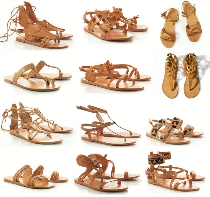 Sexy Adult Goddess Shoes - Greek and Roman Costume Accessories