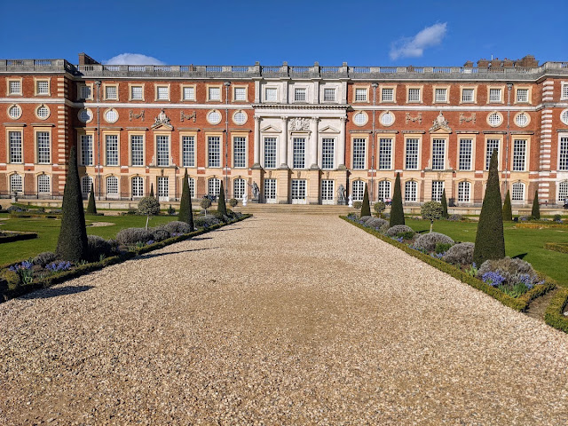 Privy garden at Hampton Court Palace
