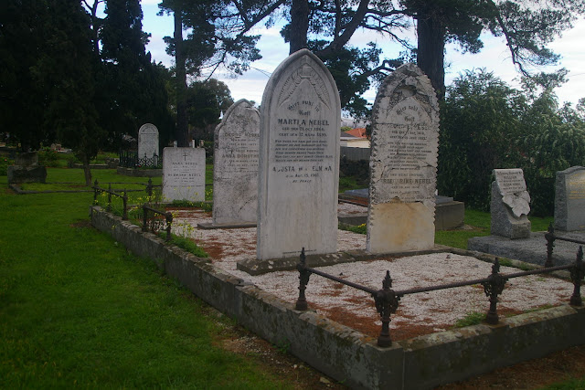 Nebel family plot at Thomastown formerly Westgarthtown Lutheran cemetery