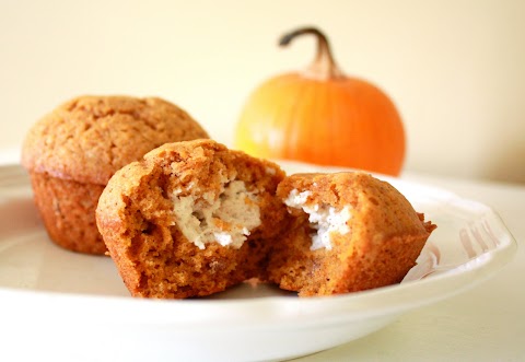 it's just Laine: Pumpkin Spice Muffins with Cream Cheese ...