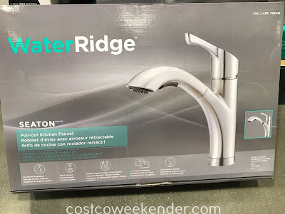 Update your kitchen with the WaterRidge Seaton Pull-out Kitchen Faucet