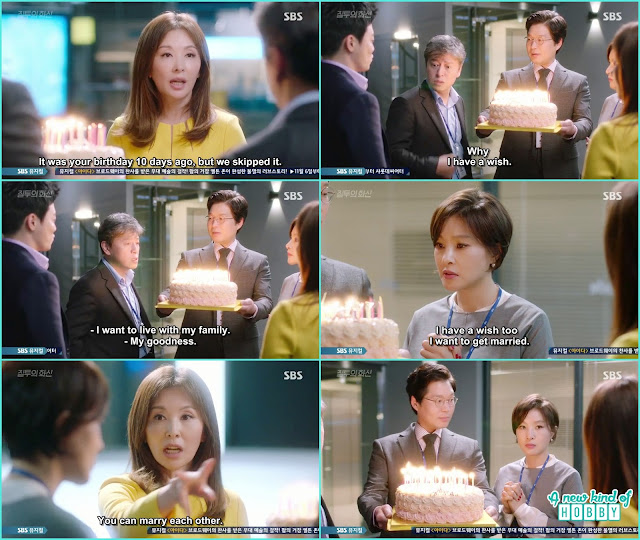 ja young also made a wish on sun sook birthday she wanted to get married  - Jealousy Incarnate - Episode 19 (Eng sub) 