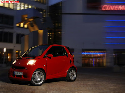 2006 Smart fortwo edition red