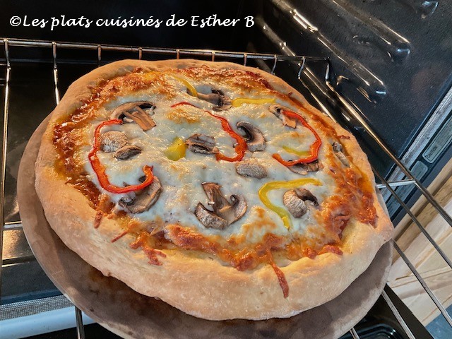 Les plats cuisinés de Esther B: Pâte à pizza ordinaire de base
