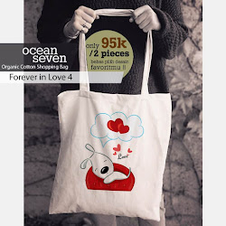 OceanSeven_Shopping Bag_Tas Belanja__Forever in Love_Forever in Love 4