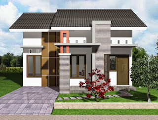  included inward i of the favorite habitation designs because it is the close affordable habitation compa Minimalist House Design Type 36