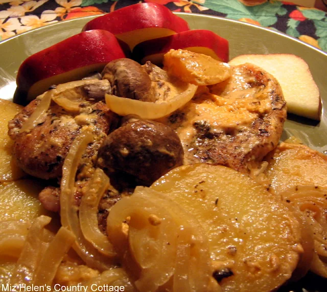 Whats For Dinner Next Week: Slow Cooker Pork Chop Dinner at Miz Helen's Country Cottage