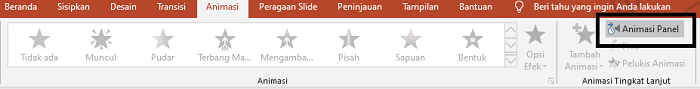 Cara Membuat Efek  Animasi  di PowerPoint  dwitekno