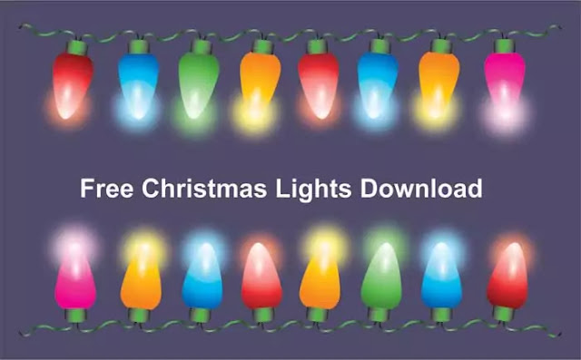 Christmas Lights | Free Christmas Vectors Cdr file free Download