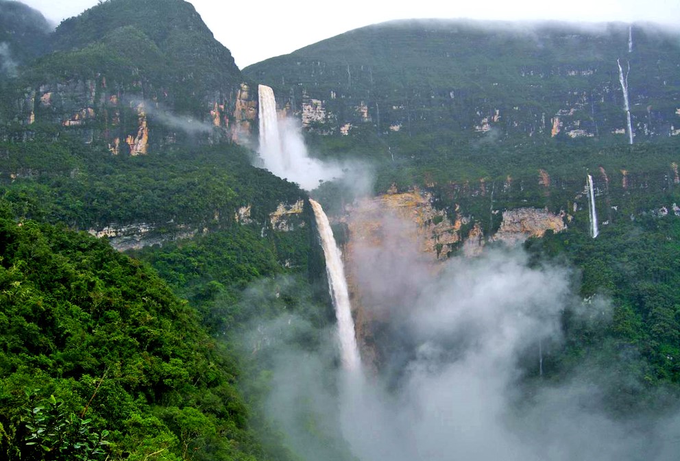 Gocta Cataracts waterfall, Peru - the high waterfall in the world