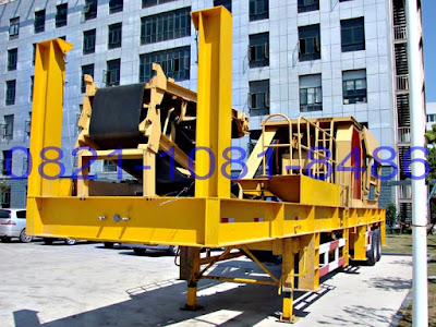 Jual Mobile Stone Crusher  - Jaw PE 600x900