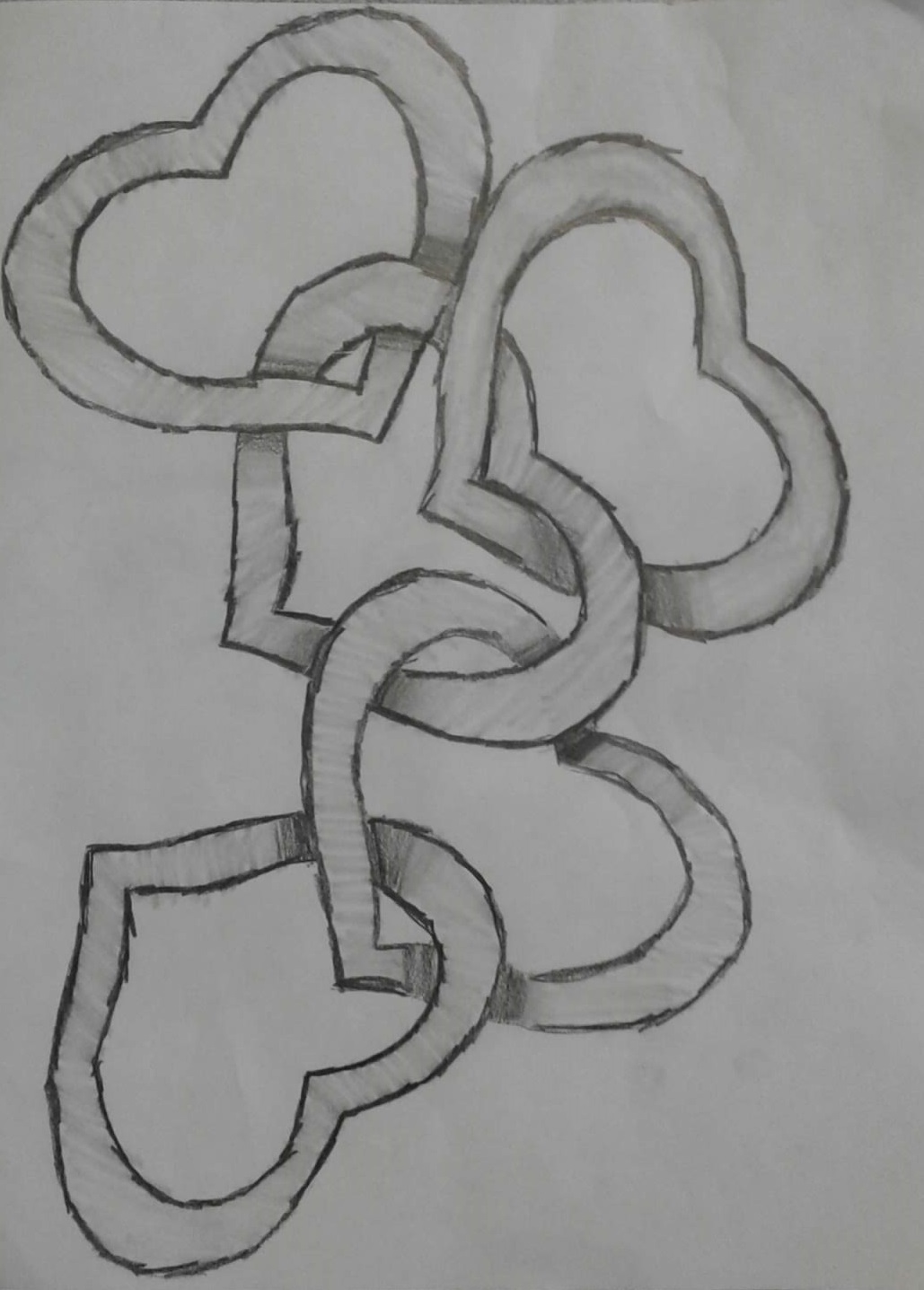 a faithful attempt: Paper Curl Observational Drawing