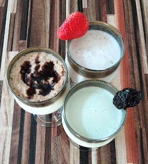Milkshake Recipe: Almond-Date Milkshake Recipe, Chocolate Milkshake Recipe, Strawberry Milkshake Recipe