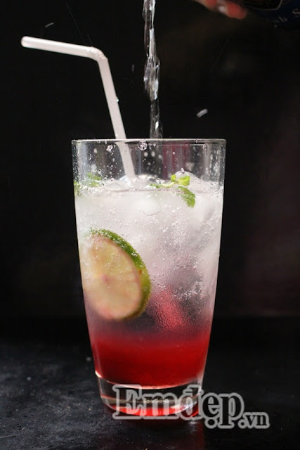 Mojito phúc bồn tử (Raspberry)