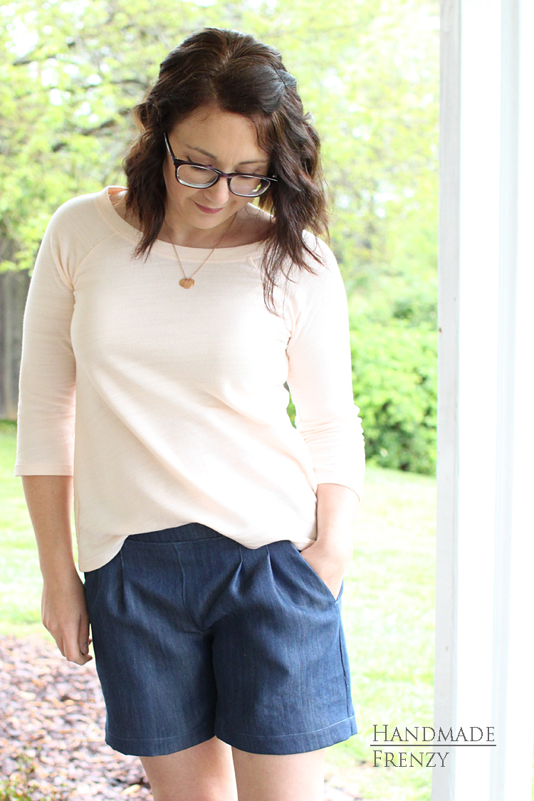 Back To Basics // Sewing For Women // Hey June Lane Raglan // Emerson Shorts