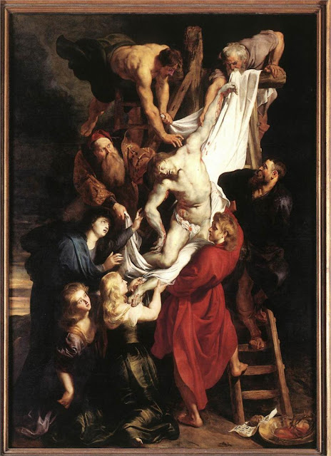 Descent from the Cross, 1612-1614 , Peter Paul Rubens