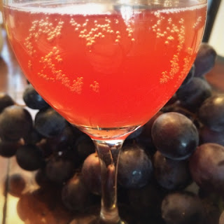 See the lovely bubbles!  Concord Grape Kombucha after Second Ferment    www.fer-mental.com