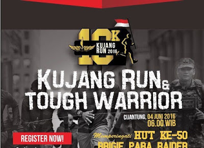 Kujang Run n Tough Warrior 2016 10K Jakarta, Cijantung Brigif Linud 17 kujang I