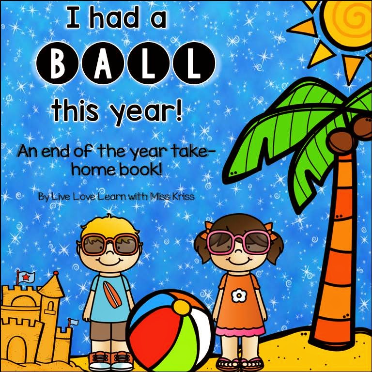 https://www.teacherspayteachers.com/Product/I-Had-a-Ball-This-Year-an-end-of-year-book-1807717