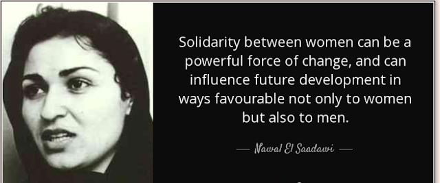 Nawal El Saadawi believed male circumcision was equally as wrong as female circumcision, and that coming together in solidarity for the genital autonomy of ALL would benefit both women and men across the board.