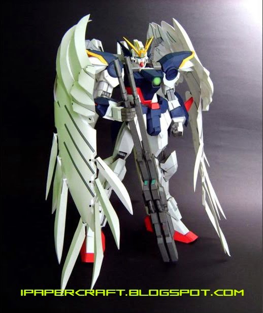 Gundam Wing Zero Papercraft Model Download