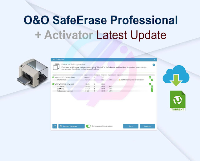 O&O SafeErase Professional 18.4.611 + Activator Latest Update