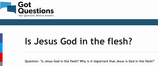 Is Jesus God in the flesh?