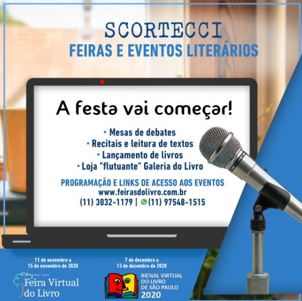 Feiras do Livro -  Editora Scortecci 