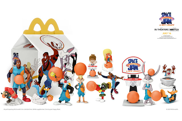 Space Jam McDonalds toys world set 2021 Happy Meal 14 to Collect