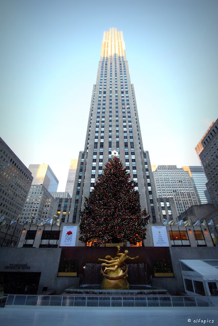 Rockefeller center (pista di pattinaggio)-New York