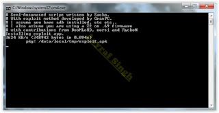 Installing exploit app