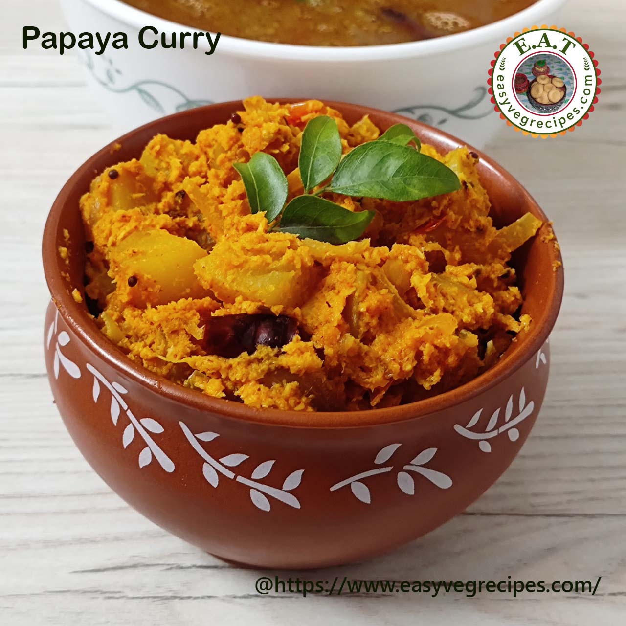Kerala Style Green Papaya Curry Recipe