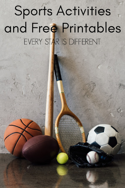 Sports Activities and Free Printables