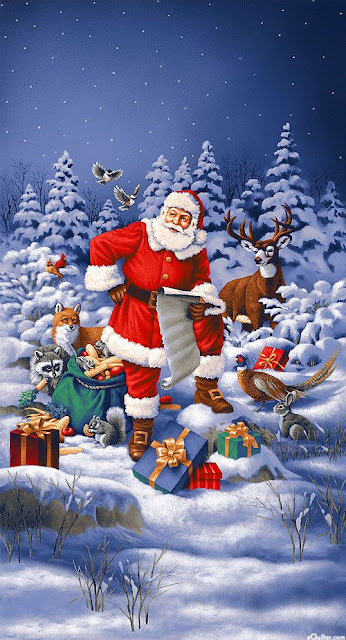 Christmas Wallpaper Santa Claus 2024