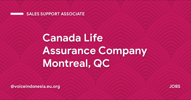Sales Support Associate Canada Life Assurance Company Montreal, QC