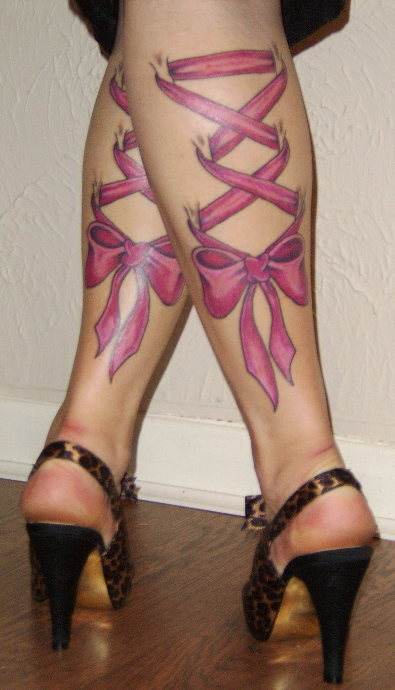 Flower Tattoo Designs for Women On Leg