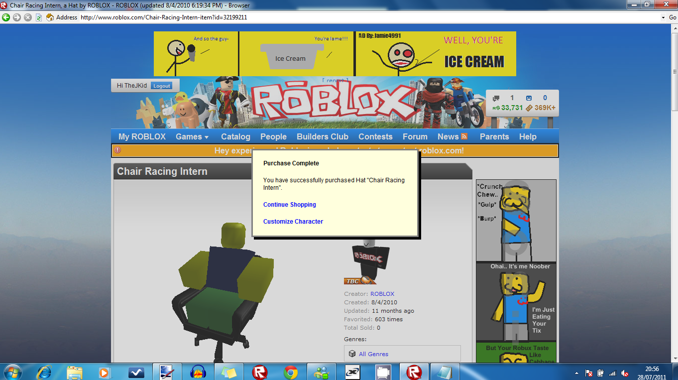 Thejkid S Roblox Updates Livestream All The Way - roblox create user ad