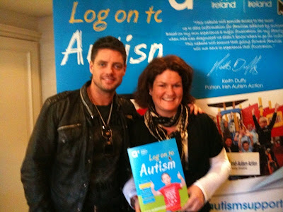Autism Support on Keith Duffy  Patron Of Irish Autism Action And Jacinta Walsh Of