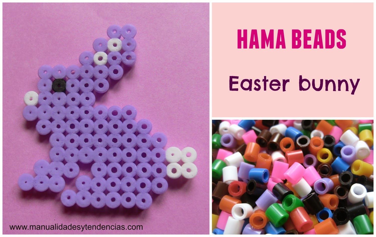 Hama beads easter bunny