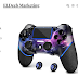 Enhanced PS4 Controller with Galaxy Design & Extra Features
