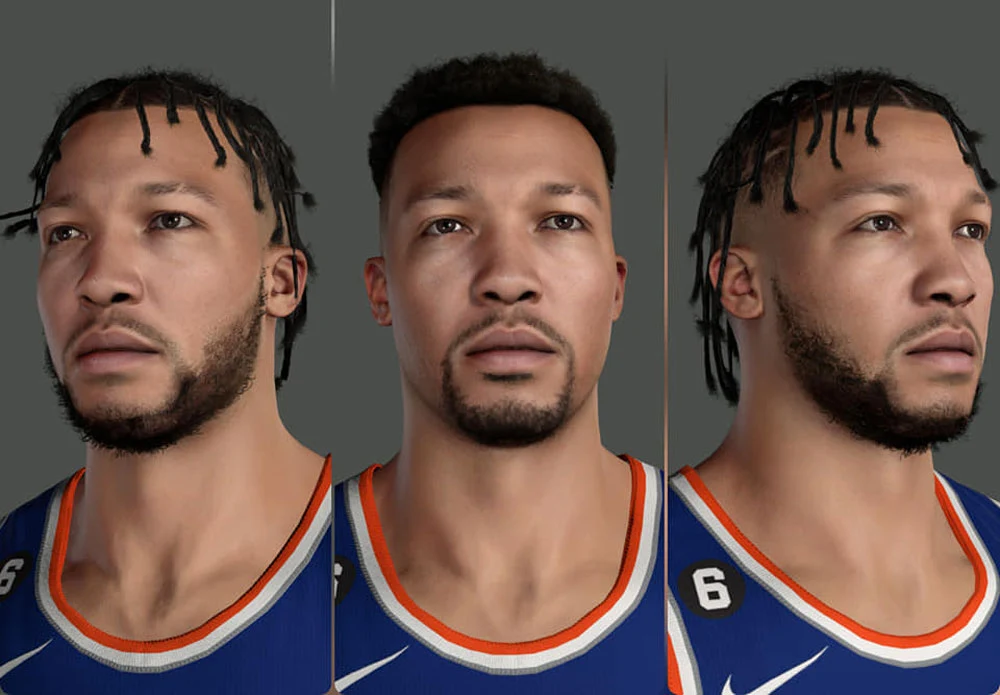 NBA 2K23 Jalen Brunson Cyberface