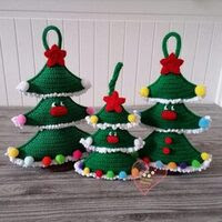 árbol de Navidad a crochet