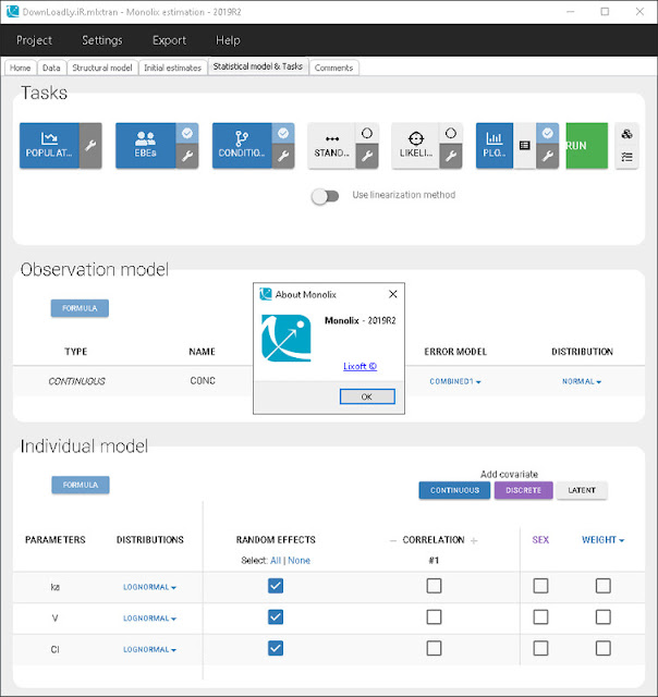 Lixoft monolix Suite 2021 R2