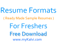 40 Sample Resume Formats Free Download For Freshers 2020 All Types