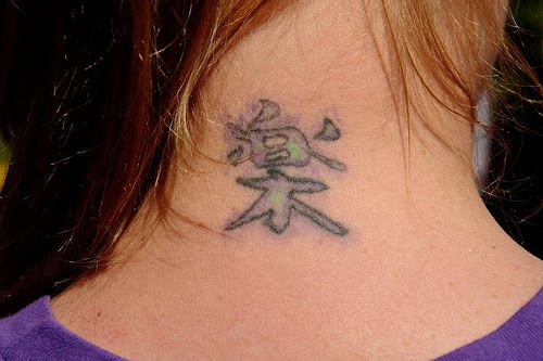 Many script tattoos designs also spiritual designs. Japanese Kanji Tattoo